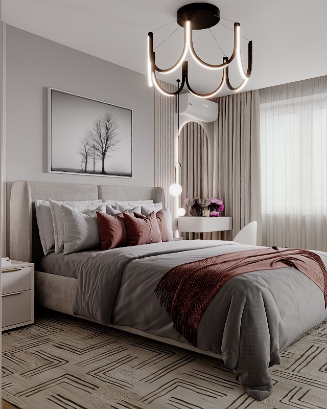 Дизайн проект квартиры ЖК Семь звезд г. Уфа